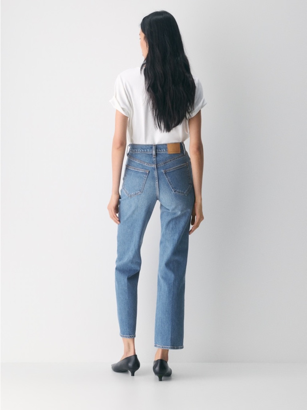 Aritzia Denim Forum Light Blue High-Rise Jeans - Picture 10 of 14